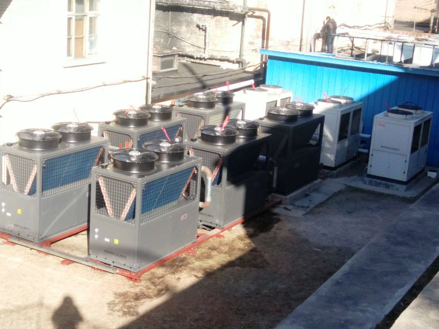 北京大臺煤礦空氣熱泵熱泵熱水器工程實拍 北京大臺煤礦空氣熱泵熱泵熱水器工程實拍